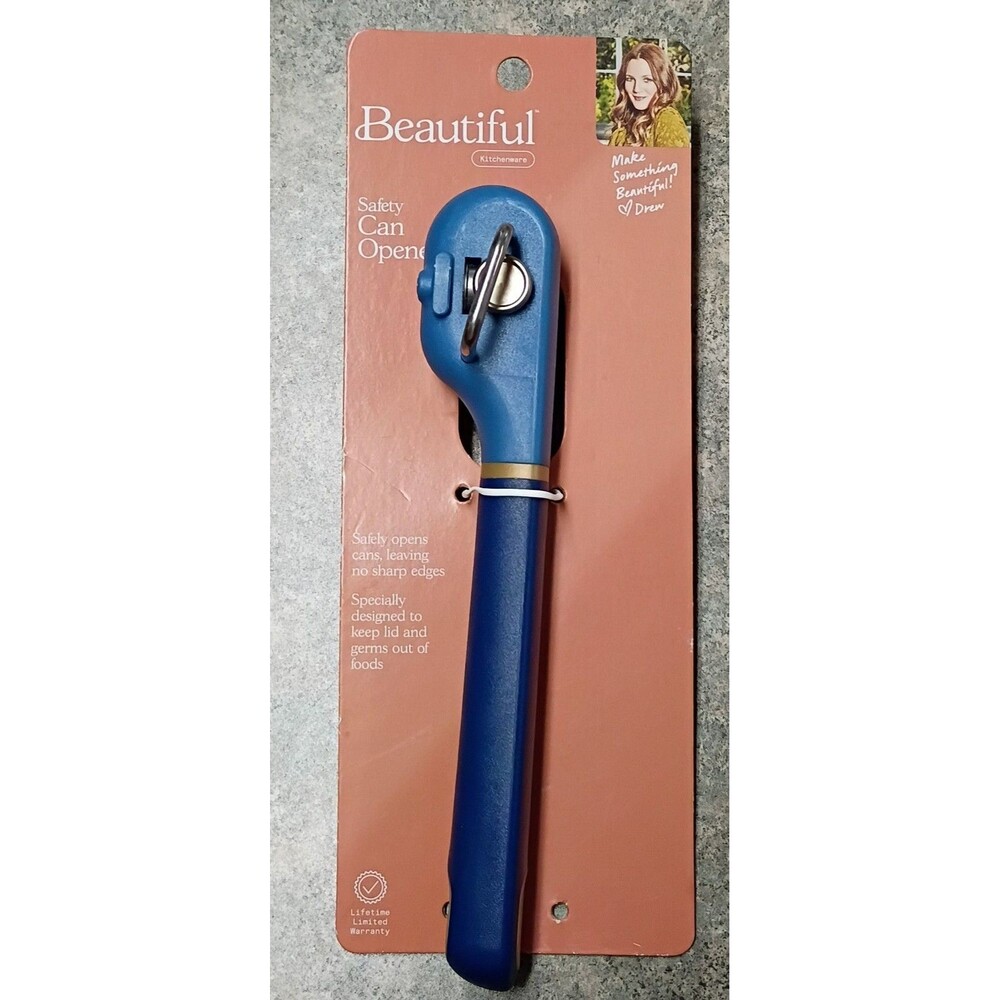 Beautiful Kitchenware Safety Can Opener Manual by Drew Blue Blueberry Pie